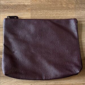 Free People Purple Laptop Bag with Zipper Closure